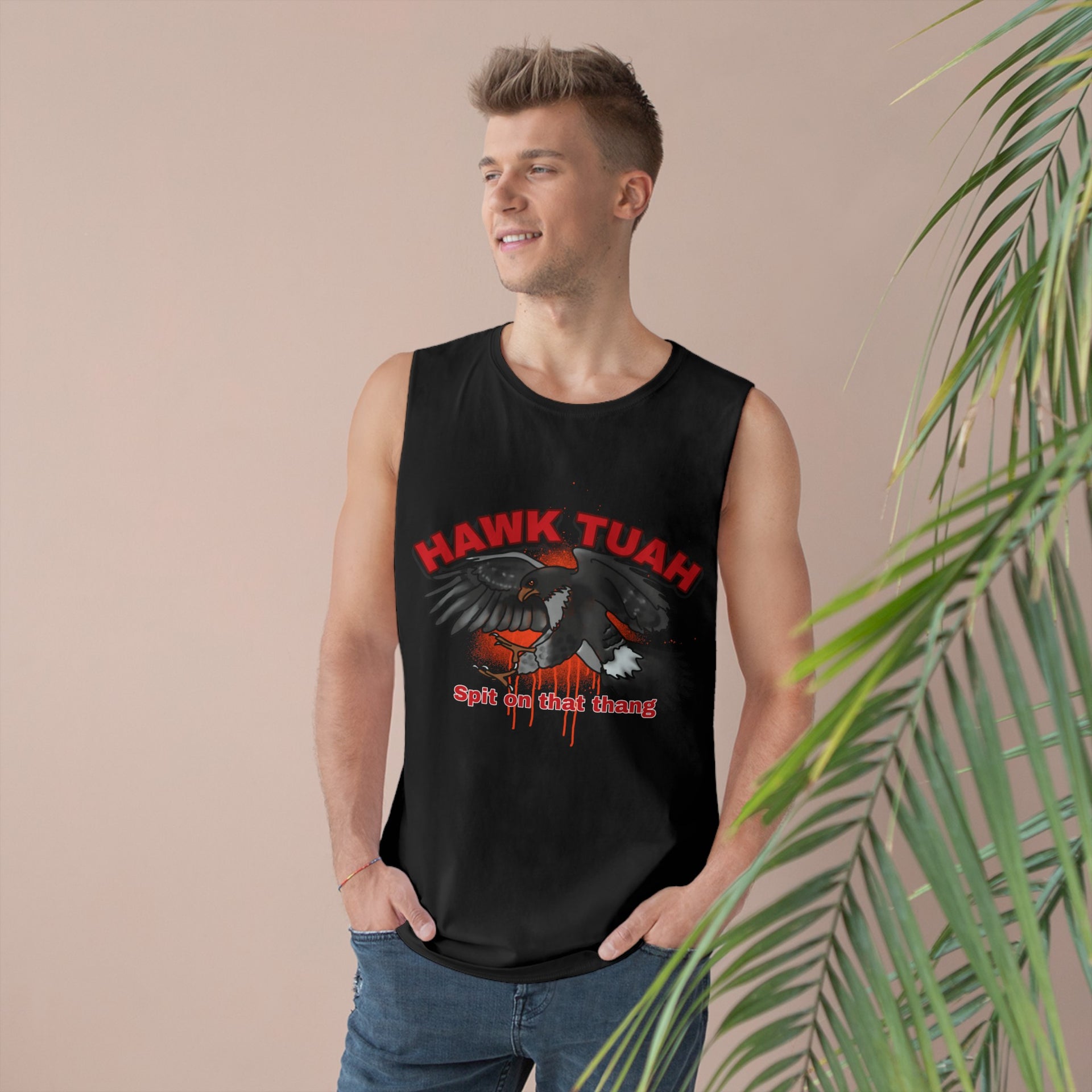 Hawk Tuah Unisex Barnard Tank