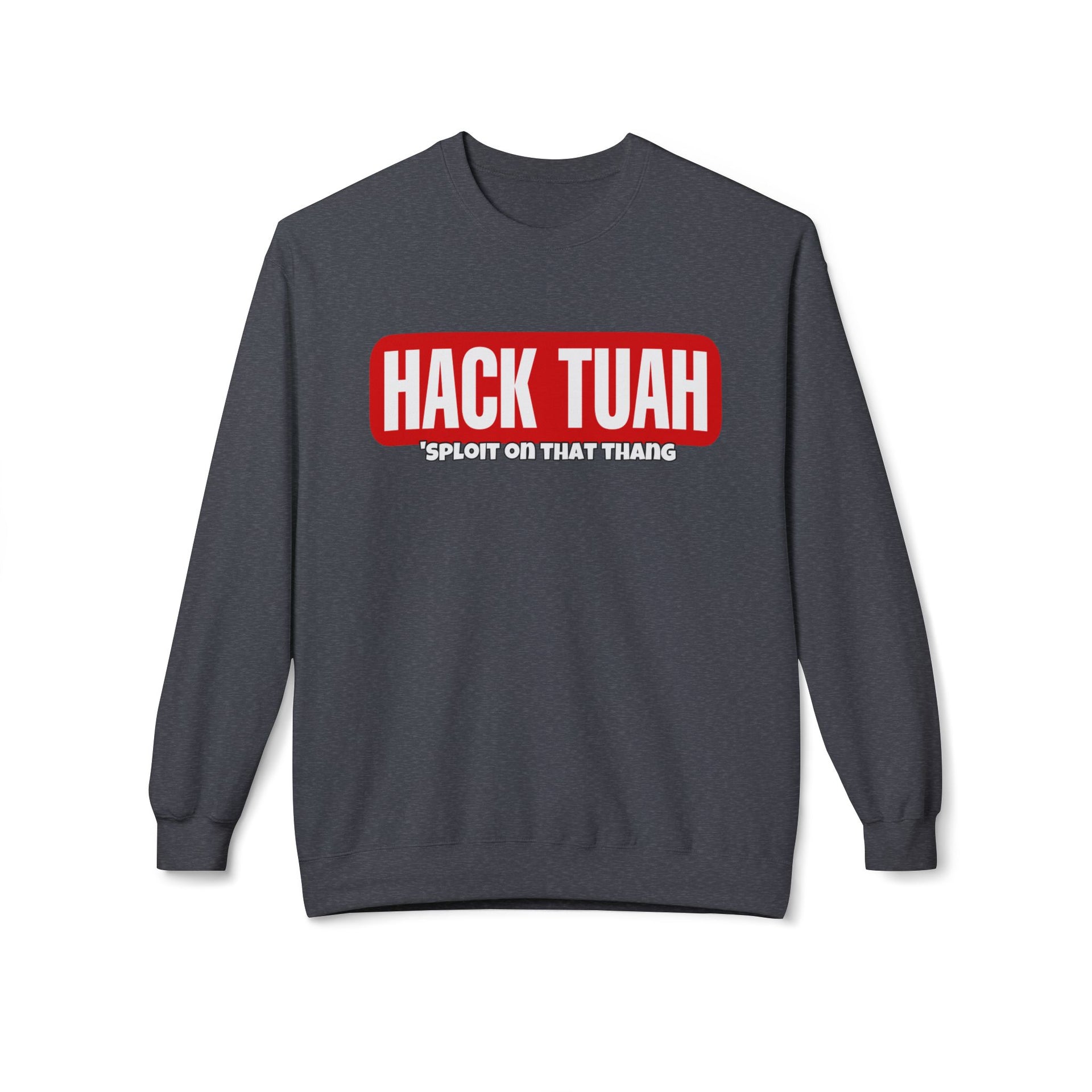 Hack tuah Unisex Midweight Softstyle Fleece Crewneck Sweatshirt