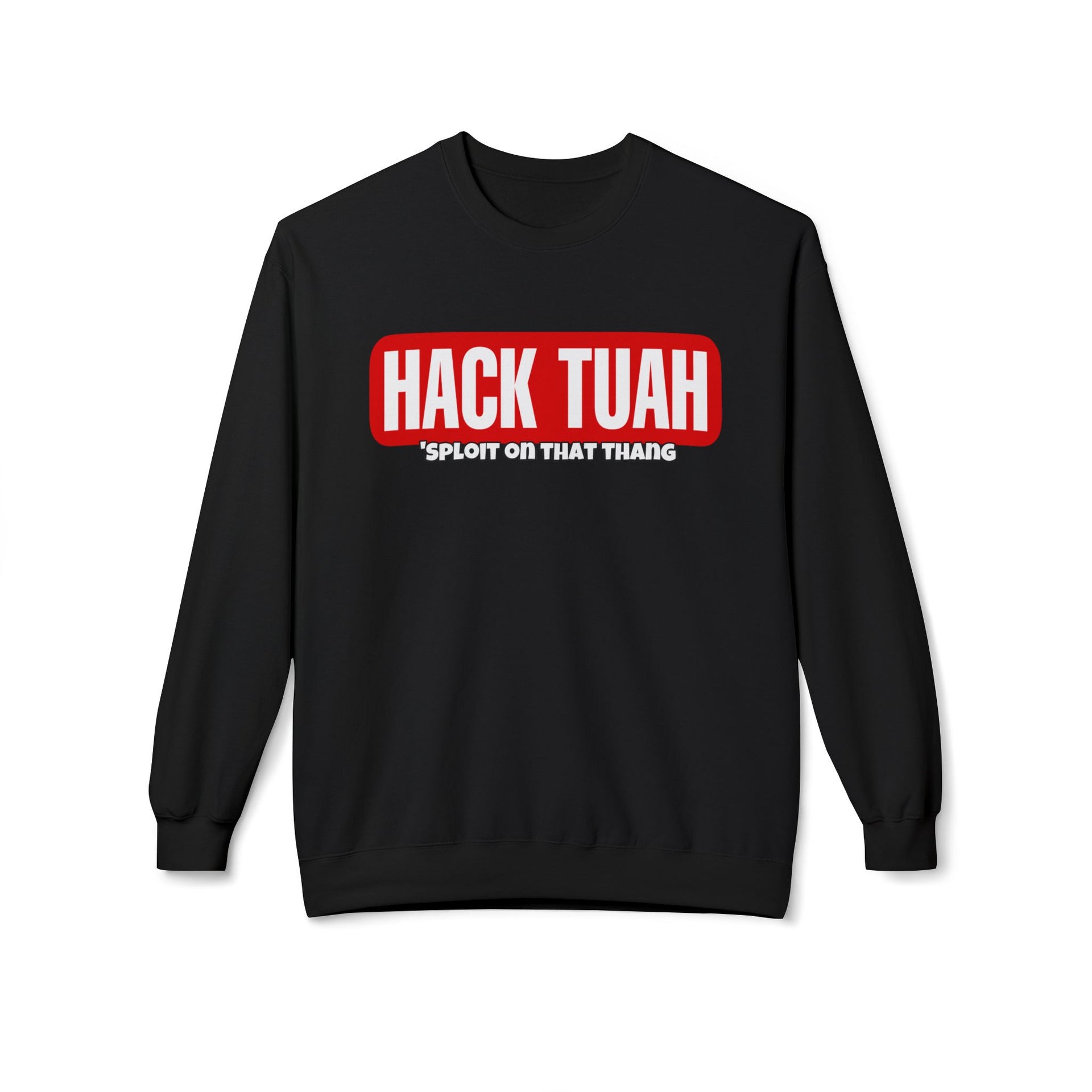 Hack tuah Unisex Midweight Softstyle Fleece Crewneck Sweatshirt