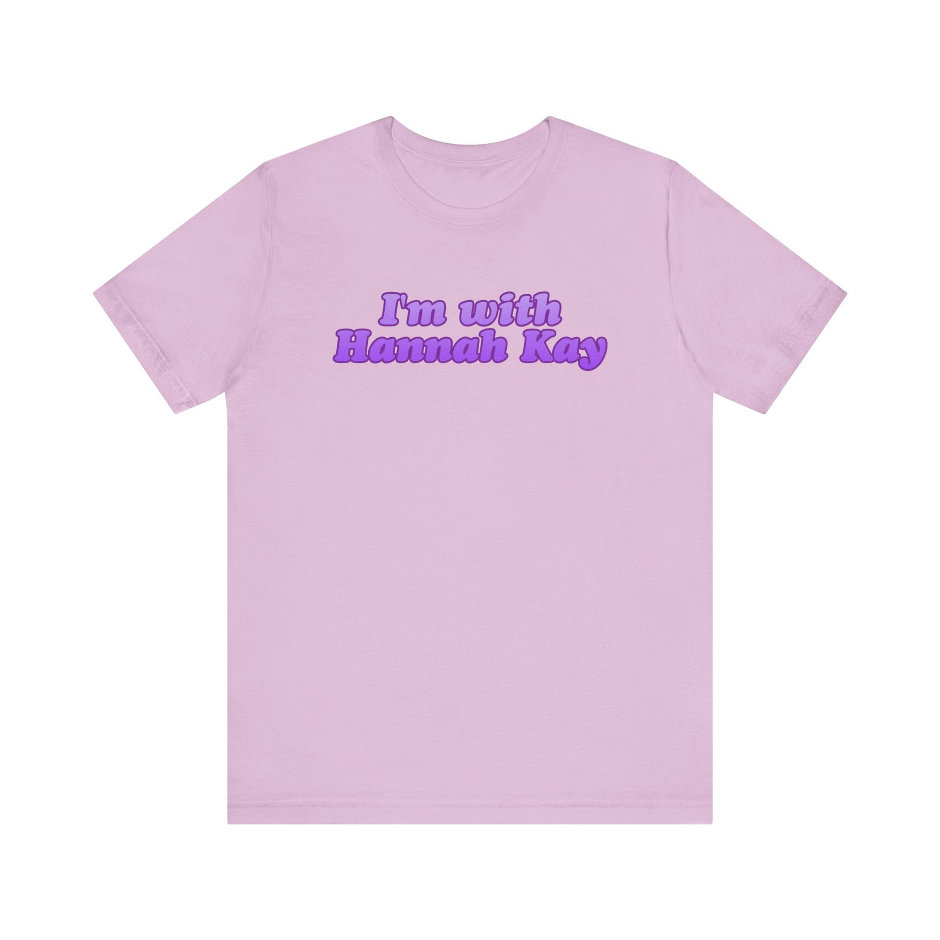 I’m with Hannah Kay Unisex Jersey Short Sleeve Tee