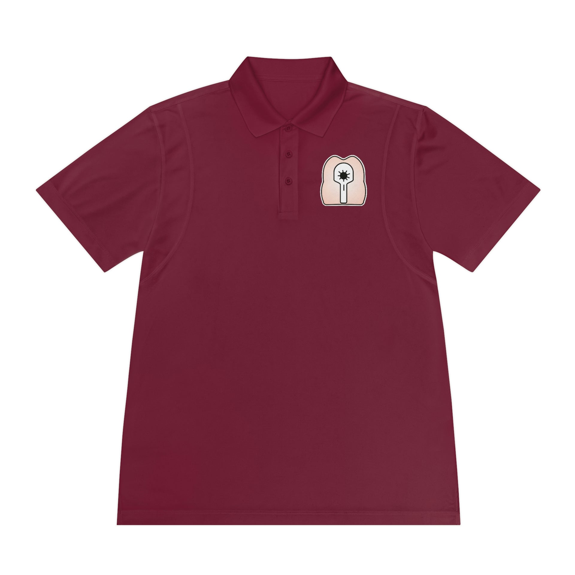 BO logo Men's Sport Polo Shirt